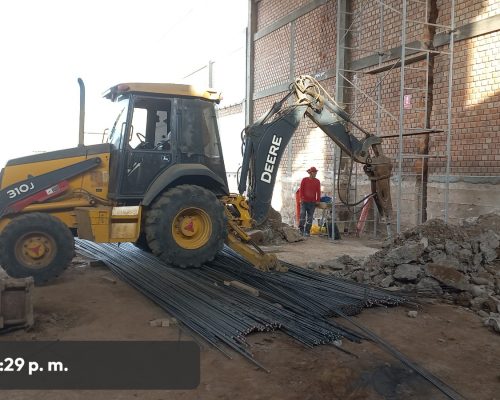 Construcción de nuevo almacén, STROBBE SAC.